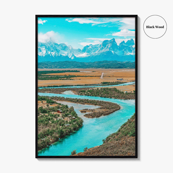 Torres del Paine Fine Art Photo Print, Patagonia Chile, Puerto Natales Wall Decor, Poster