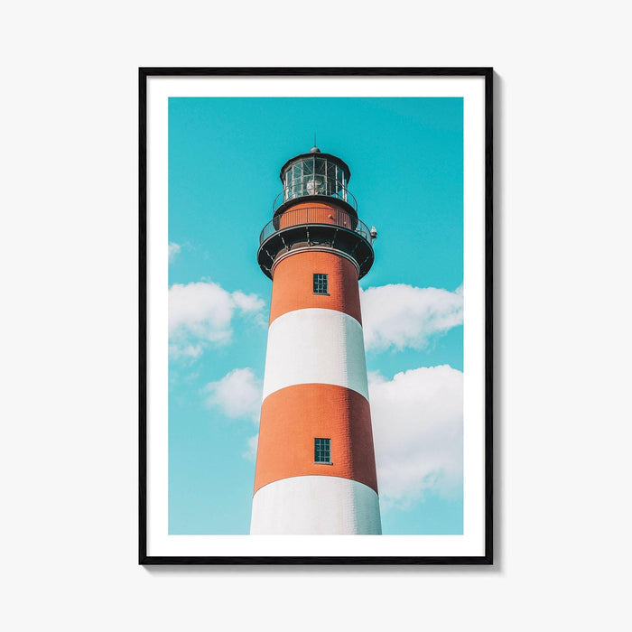 Chincoteague Island Fine Art Photo Print, Assateague Lighthouse, Virginia USA, Photo Poster