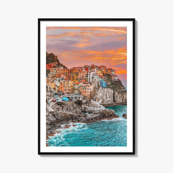 Cinque Terre Fine Art Photo Print, Italy, Liguria, Italian Riviera, Wall Decor, Poster, Vernazza