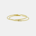 Circle Set Diamond Ring
