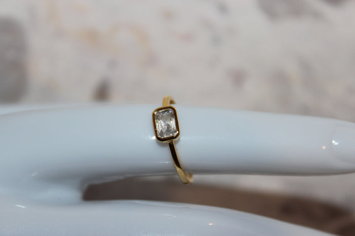 Classic April Ring