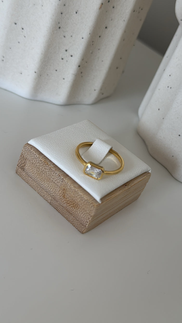Classic April Ring