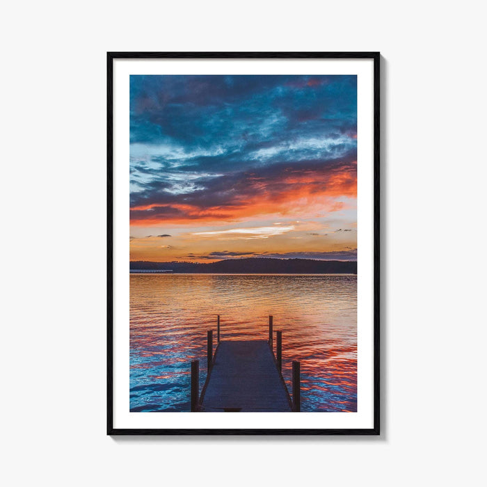 Clemson Fine Art Photo Print, South Carolina Wall Decor Poster, Docks, USA