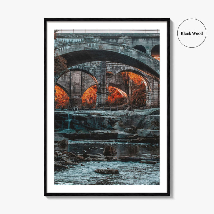 Cleveland Fine Art Photo Print, Berea Falls, Ohio Poster, USA