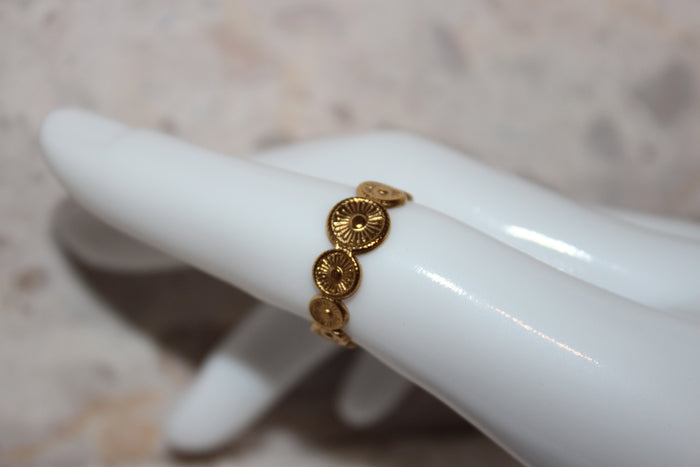 Coin Sun Ring