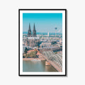 Cologne Skyline Fine Art Photo Print, Köln, North Rhine-Westphalia, Germany Wall Decor