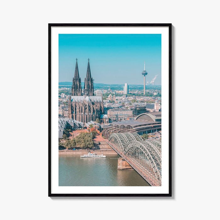 Cologne Skyline Fine Art Photo Print, Köln, North Rhine-Westphalia, Germany Wall Decor