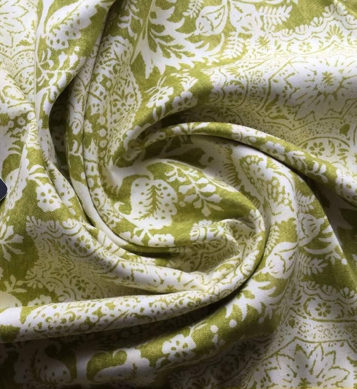 Colonial Williamsburg Foundation Shalimar Resist Fabric in Peridot