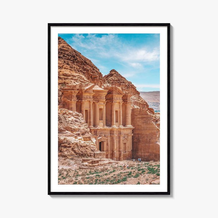 Petra Jordan Fine Art Photo Print, Monastery Ad Deir, Wadi Musa, Poster