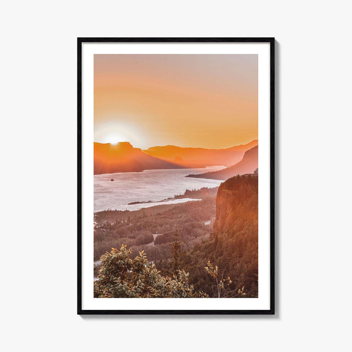 Columbia River Gorge Fine Art Photo Print, Oregon USA, Portland, Wall Decor Poster
