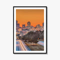 Columbia South Carolina Skyline Fine Art Photo Print, Downtown Poster USA