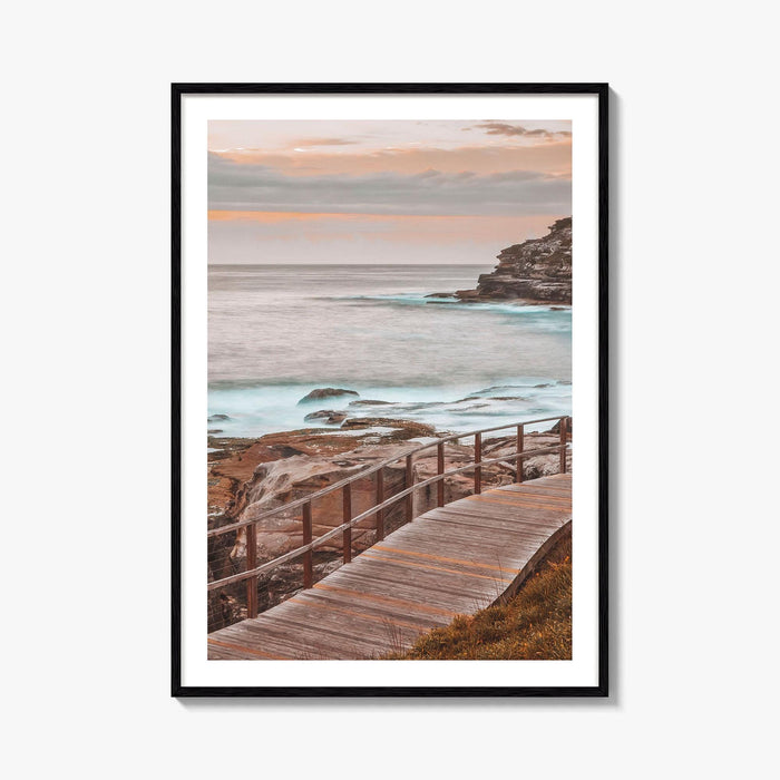 Coogee Beach Fine Art Photo Print, Bondi, Sydney, New South Wales, Australia Poster