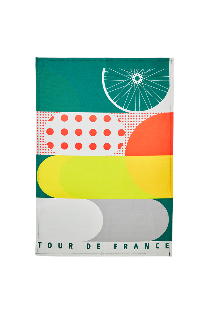 Coucke Tour de France La Grande Boucle tea towel