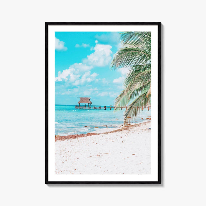 Cozumel Fine Art Photo Print, Mexico Island Beach Wall Decor Poster, Riviera Maya