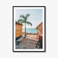 Cozumel Fine Art Photo Print, Mexico, Quintana Roo, Waterfront, Palm Trees, Wall Decor, Poster