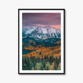 Crested Butte Fine Art Photo Print, Kebler Pass, East Beckwith Mountain, Colorado Poster