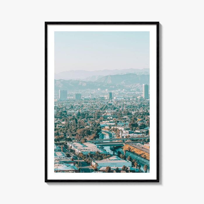 Culver City Skyline Fine Art Photo Print, Los Angeles California Poster, Baldwin Hills