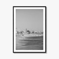 Dakar Black and White Fine Art Photo Print, Senegal Shoreline Wall Decor Poster