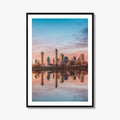 Dallas TX Skyline Fine Art Photo Print, Downtown, Trinity River, Poster, USA
