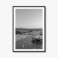 Dana Point Harbor Black and White Fine Art Photo Print, Orange County Poster