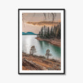 Lake Davis Fine Art Photo Print, Portola California, Sierra Nevada Wall Poster