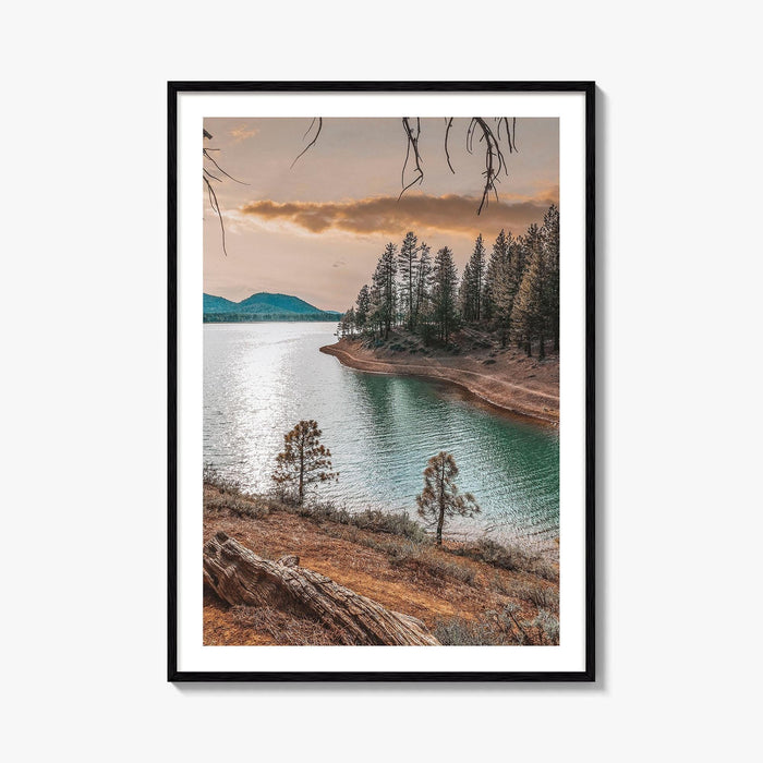 Lake Davis Fine Art Photo Print, Portola California, Sierra Nevada Wall Poster