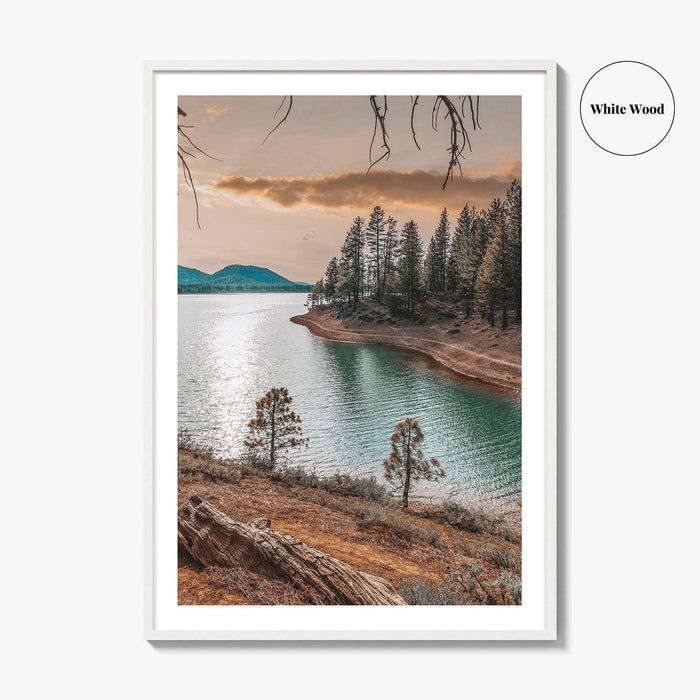 Lake Davis Fine Art Photo Print, Portola California, Sierra Nevada Wall Poster