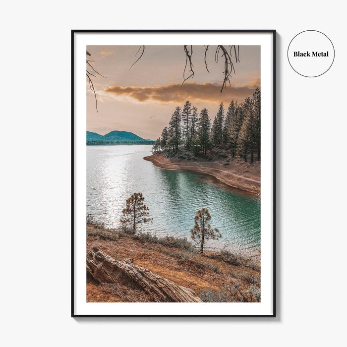 Lake Davis Fine Art Photo Print, Portola California, Sierra Nevada Wall Poster