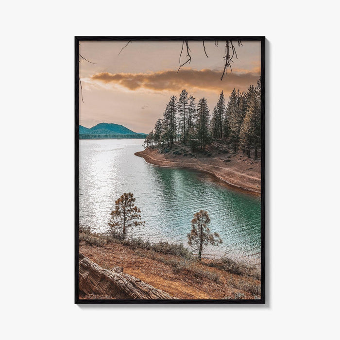 Lake Davis Fine Art Photo Print, Portola California, Sierra Nevada Wall Poster
