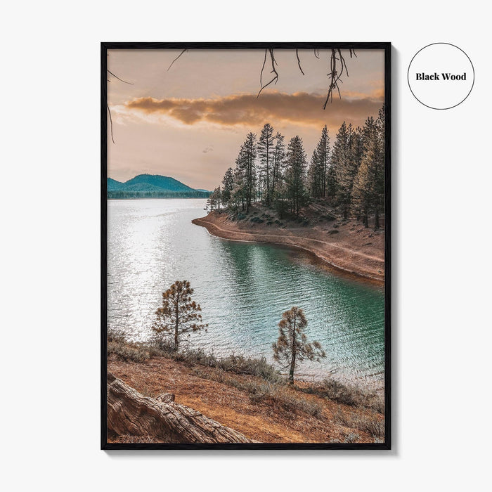 Lake Davis Fine Art Photo Print, Portola California, Sierra Nevada Wall Poster