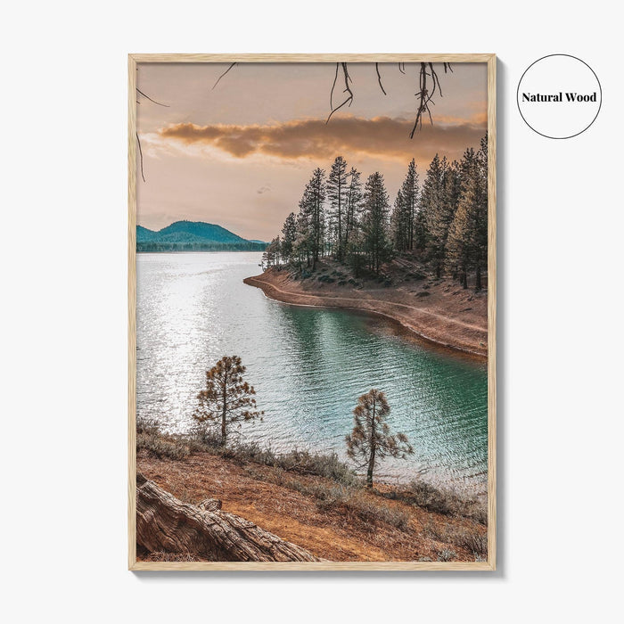 Lake Davis Fine Art Photo Print, Portola California, Sierra Nevada Wall Poster