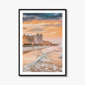 Daytona Beach Skyline Fine Art Photo Print, Beachfront, Florida USA Wall Poster