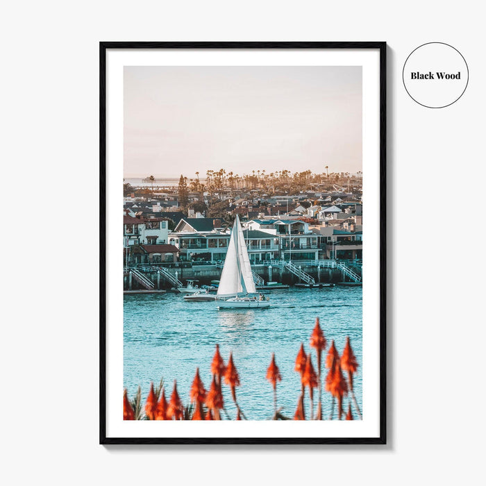 Corona del Mar Fine Art Photo Print, Newport Beach, California, Harbor, Poster