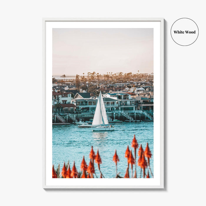 Corona del Mar Fine Art Photo Print, Newport Beach, California, Harbor, Poster