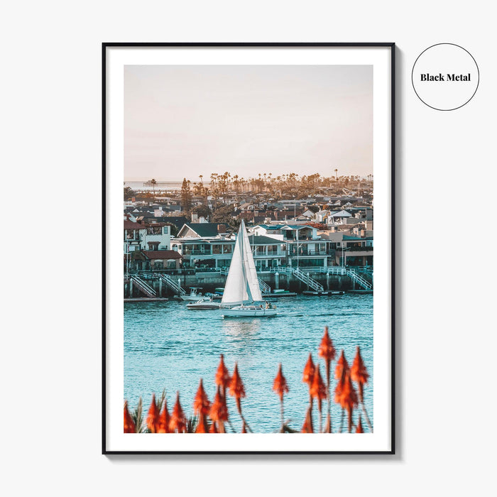 Corona del Mar Fine Art Photo Print, Newport Beach, California, Harbor, Poster