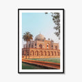 Delhi Fine Art Photo Print, Humayun's Tomb, India Wall Decor Poster