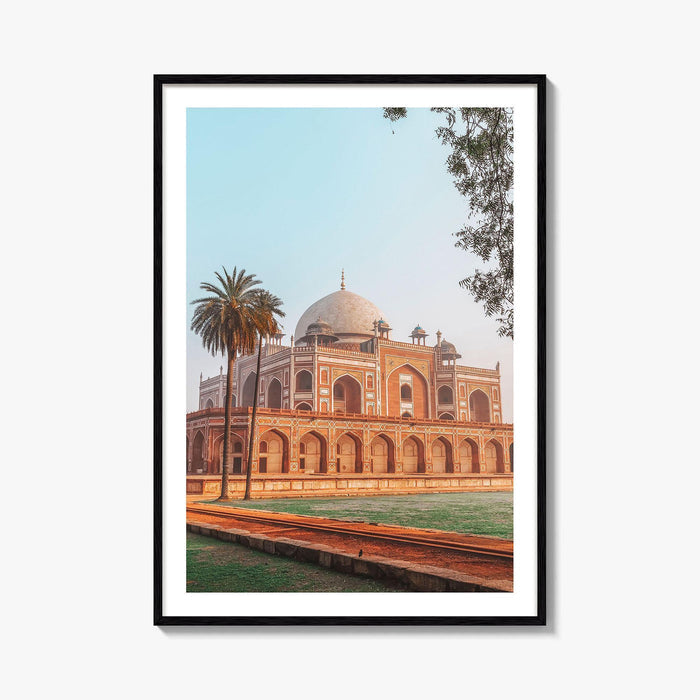 Delhi Fine Art Photo Print, Humayun's Tomb, India Wall Decor Poster