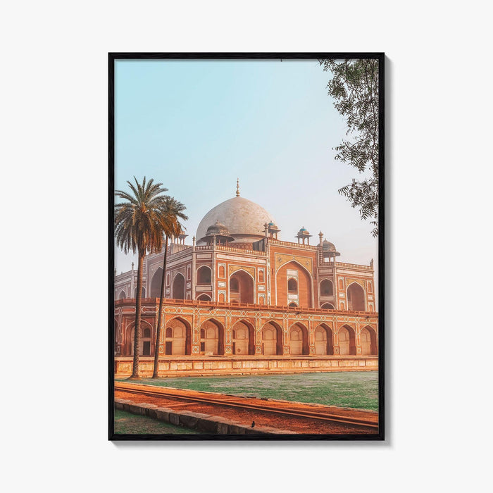 Delhi Fine Art Photo Print, Humayun's Tomb, India Wall Decor Poster