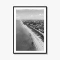 Delray Beach Black and White Fine Art Photo Print, Florida USA Poster