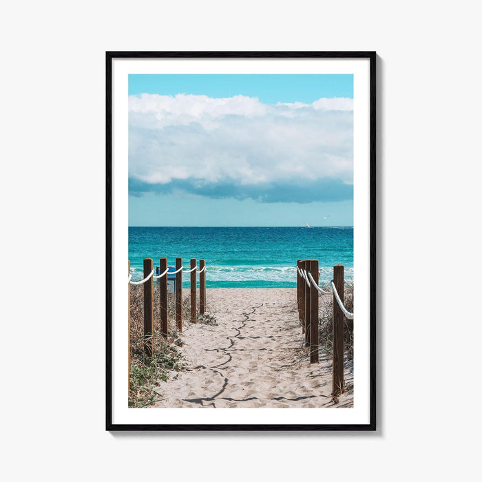 Delray Beach Fine Art Photo Print, Florida Poster, USA Ocean Shore, Coastal