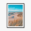 Denmark Fine Art Photo Print, North Sea Beach Grass Dunes, Danish Coast Poster