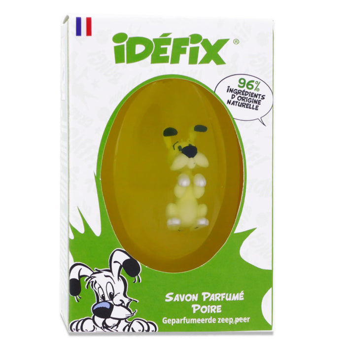 Dogmatix (Idéfix) pear scented soap and figurine by Le Comptoir du Bain, 75g