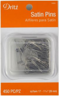 Dritz Satin Pins -  450 ct