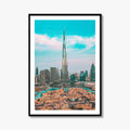 Dubai Skyline Fine Art Photo Print, Poster, United Arab Emirates UAE