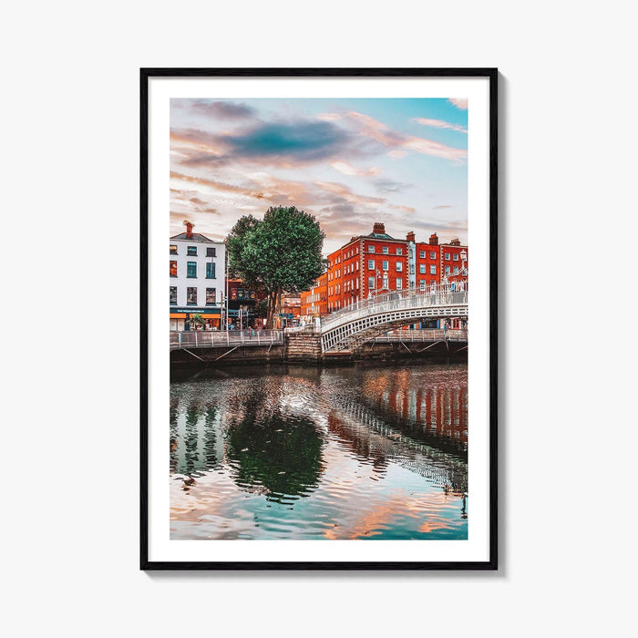 Dublin Fine Art Photo Print, Ireland, Ha'Penny Bridge Wall Art Poster