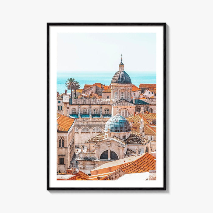 Dubrovnik Fine Art Photo Print, Old Town Panorama, Croatia Poster
