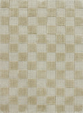 DUNE GRID Wool rug - Handwoven