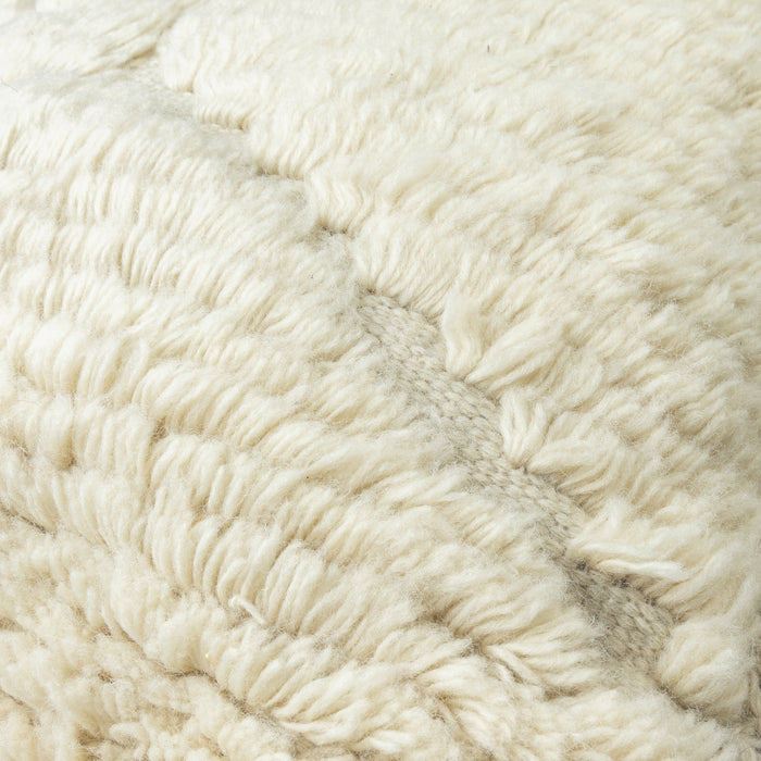 DUNIYA Offwhite Cushion 50x50 - New Zealand Wool