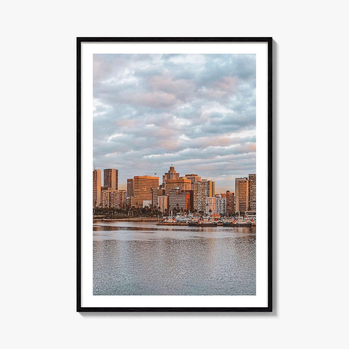 Durban Fine Art Photo Print, Seaport Harbour View, KwaZulu-Natal South Africa Poster