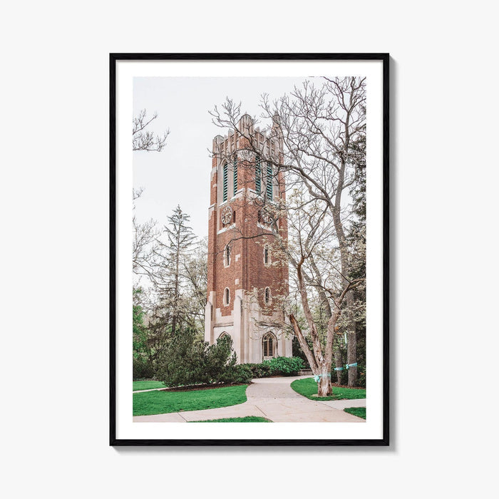 East Lansing Michigan Fine Art Photo Print, Beaumont Tower, Michigan State University, Poster